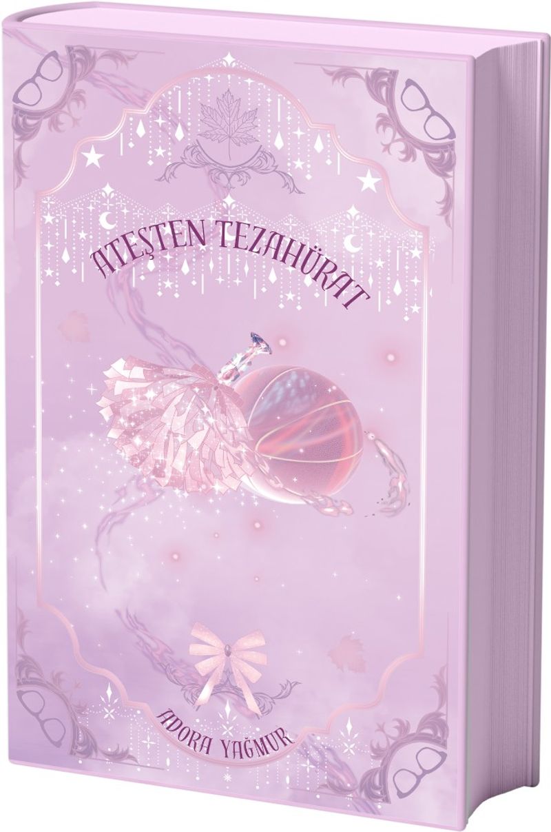 Ateşten Tezahürat (Yan Boyamalı Özel Baskı Ciltli) kitap kapağı