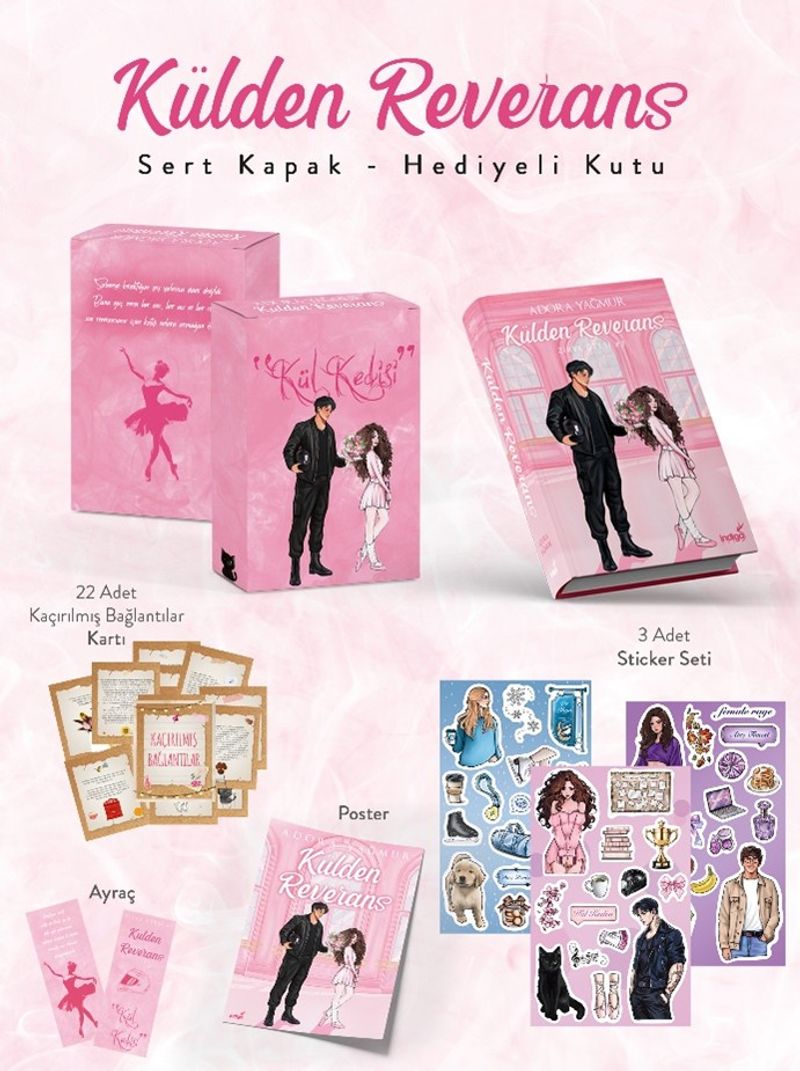 Külden Reverans (Ciltli Kutulu) kitap kapağı