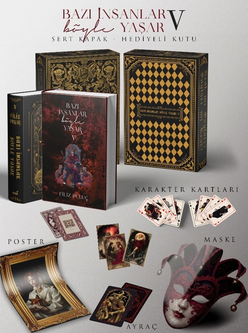 Bazı İnsanlar Böyle Yaşar 5 Ciltli (Kutulu) kitap kapağı