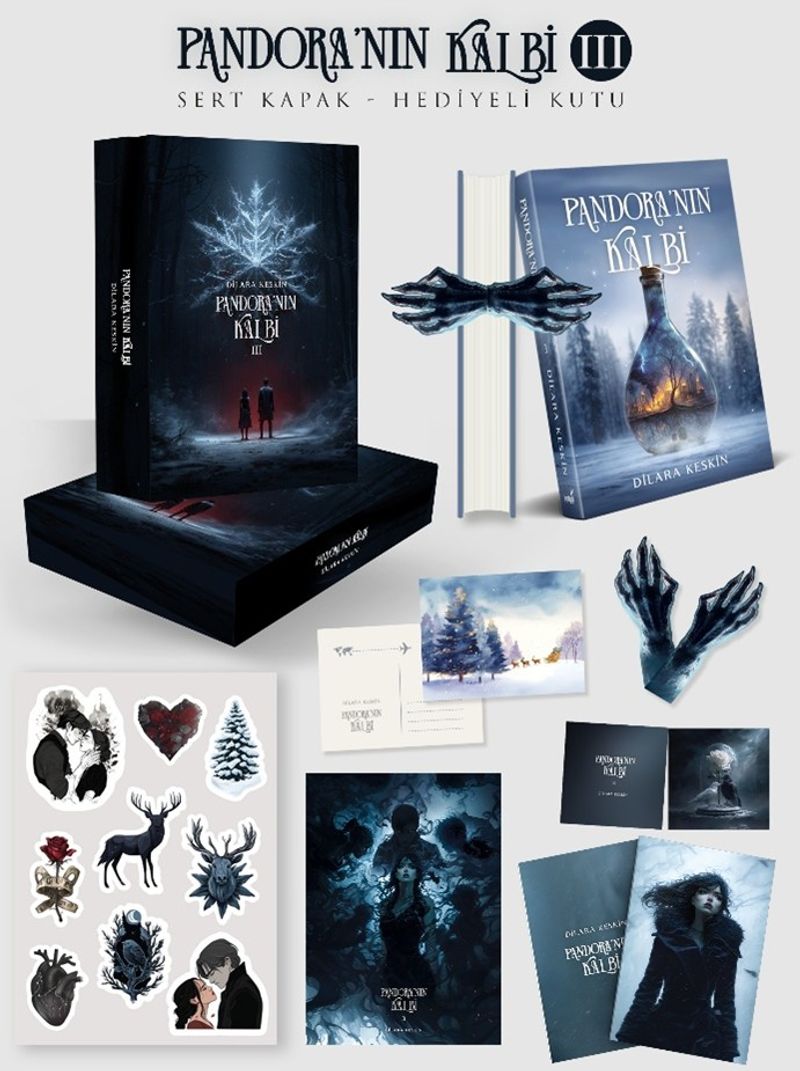 Pandora’nın Kalbi 3 (Ciltli) (Hediye Kutulu) kitap kapağı