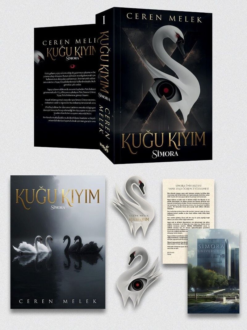 Kuğu Kıyım - Simora (Karton Kapak) kitap kapağı