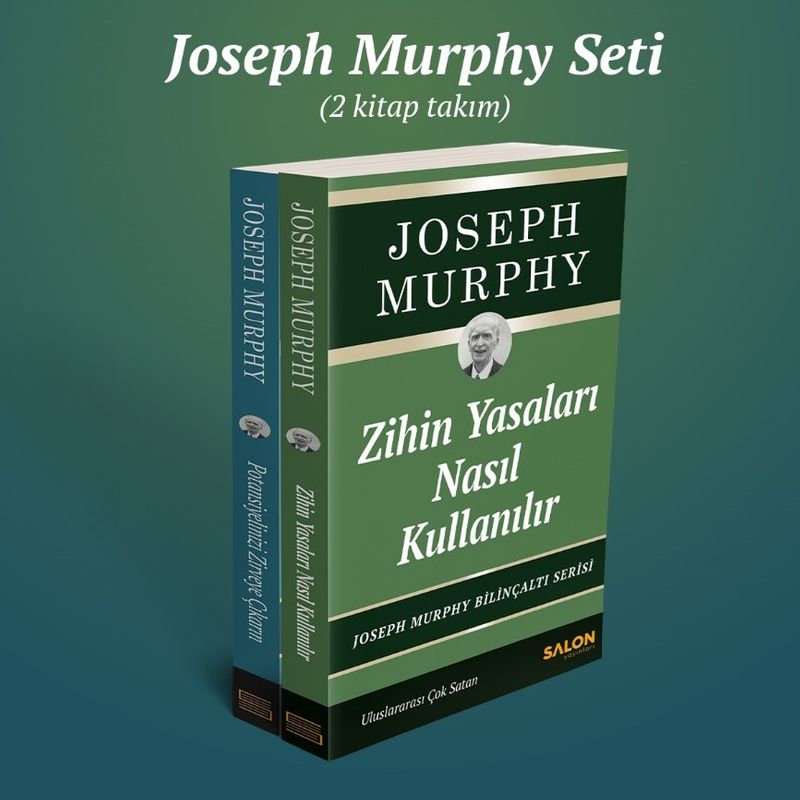 Joseph Murphy Seti (2 Kitap Takım) kitap kapağı