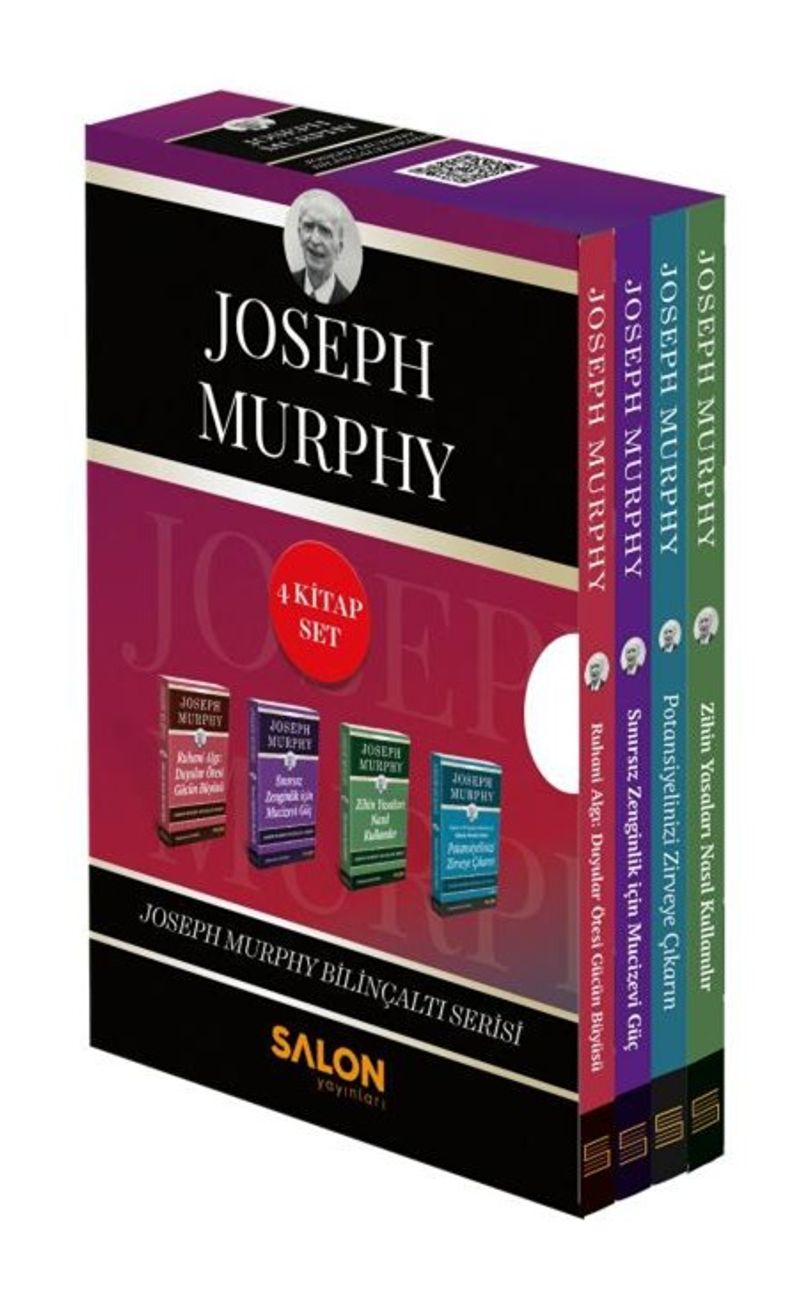 Joseph Murphy Bilinçaltı Serisi Seti (Kutulu 4 Kitap Takım) kitap kapağı