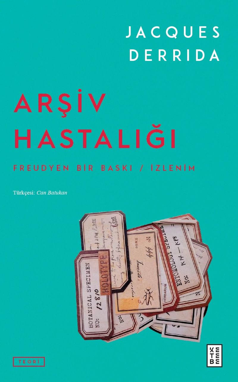 Arşiv Hastalığı Freudyen Bir Baskı / İzlenim kitap kapağı