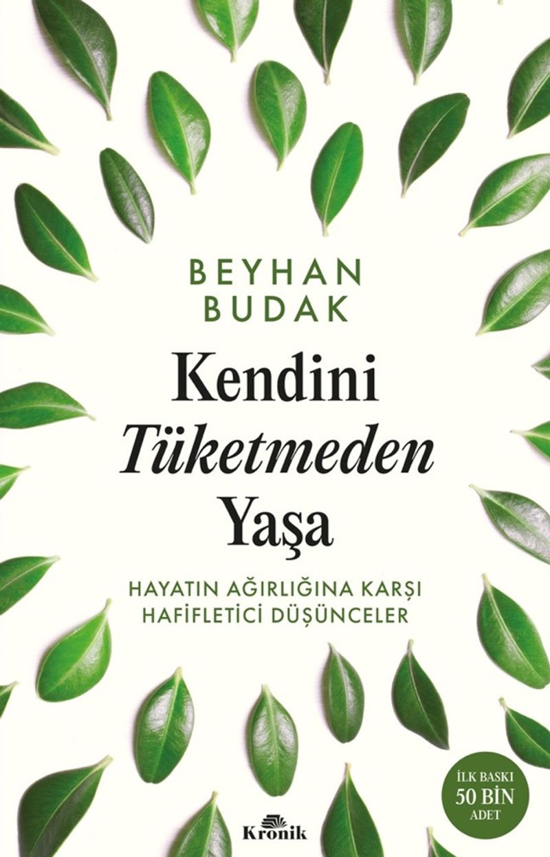 Kendini Tüketmeden Yaşa kitap kapağı