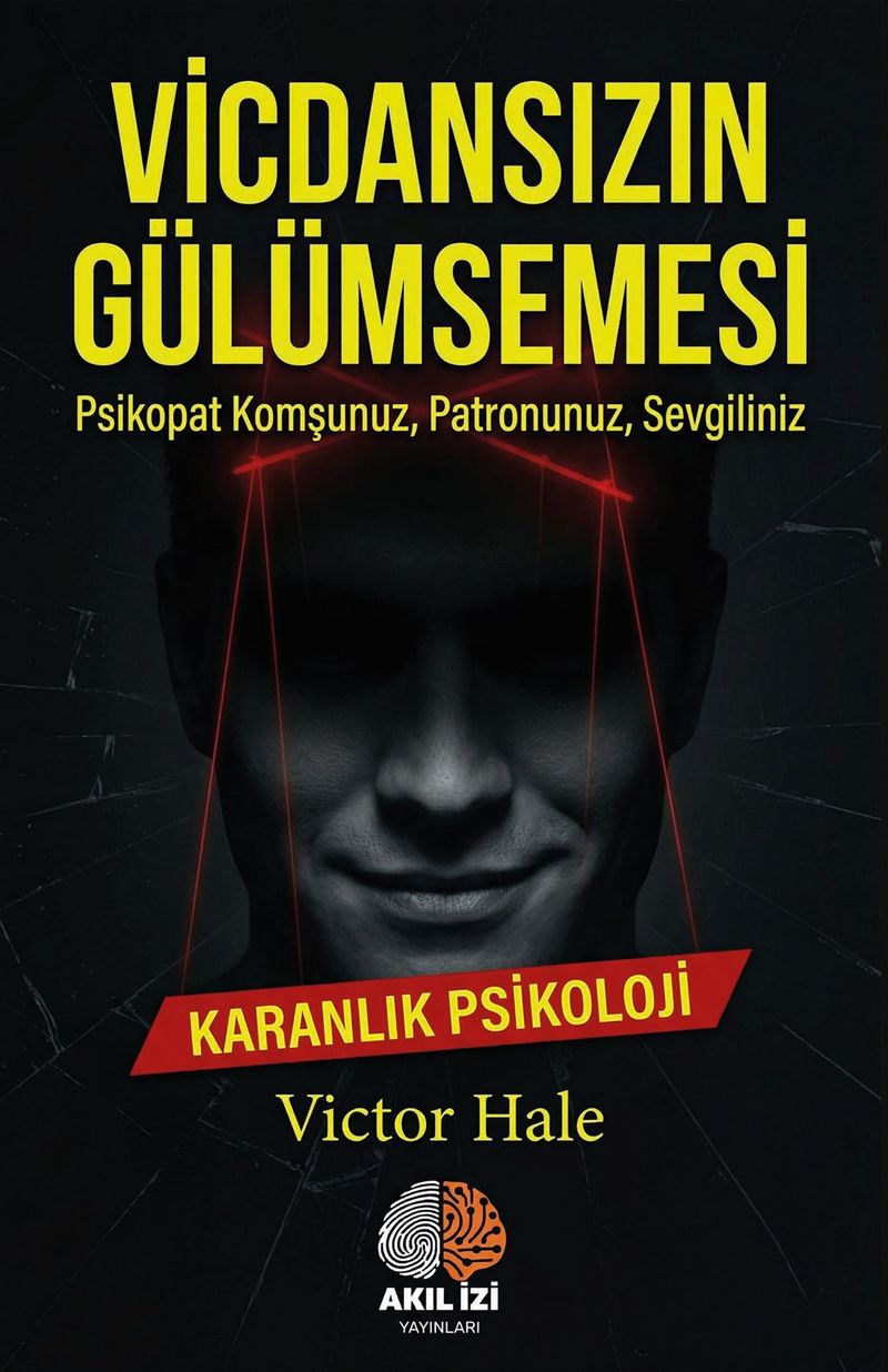 Vicdansızın Gülümsemesi / Karanlık Psikoloji Psikopat Komşunuz, Patronunuz, Sevgiliniz kitap kapağı