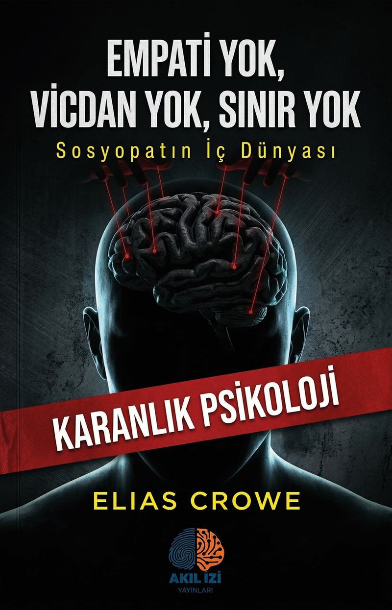 Empati Yok, Vicdan Yok, Sınır Yok / Karanlık Psikoloji Sosyopatın İç Dünyası kitap kapağı