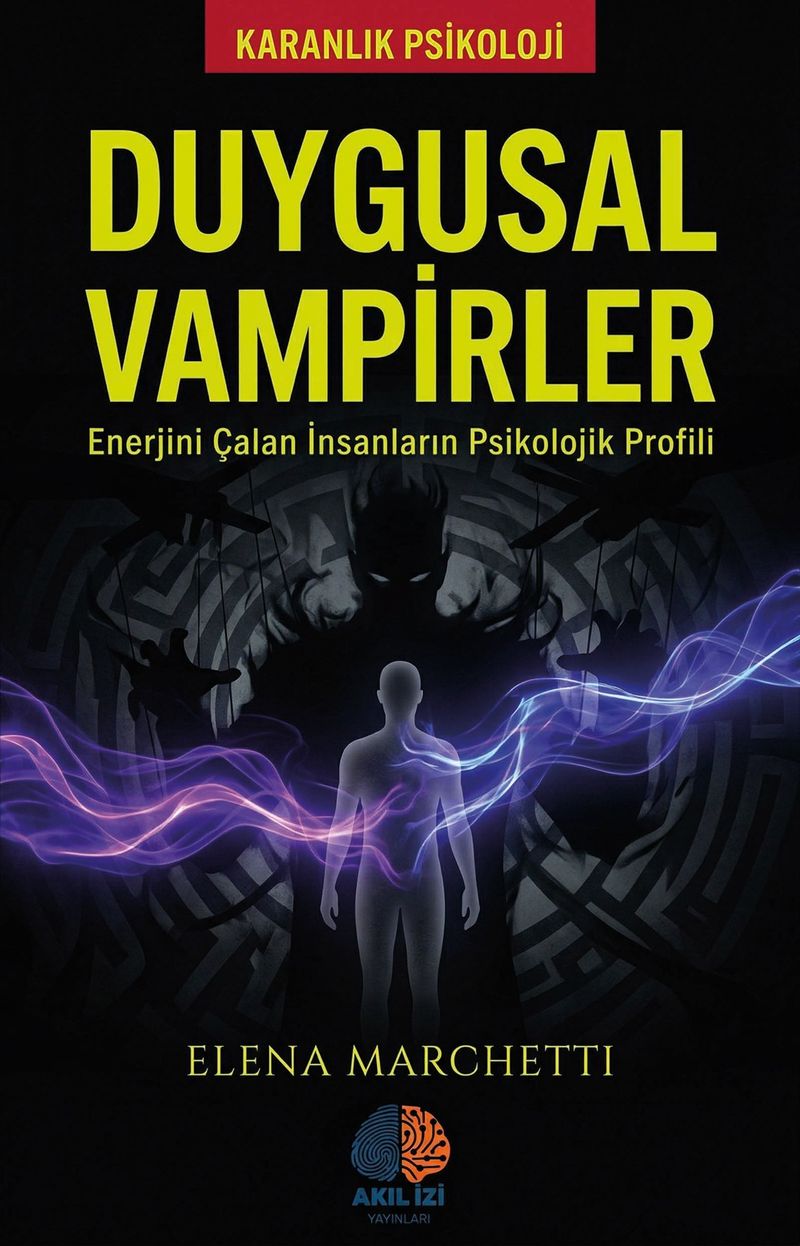 Duygusal Vampirler / Karanlık Psikoloji Enerjini Çalan İnsanların Psikolojik Profili kitap kapağı