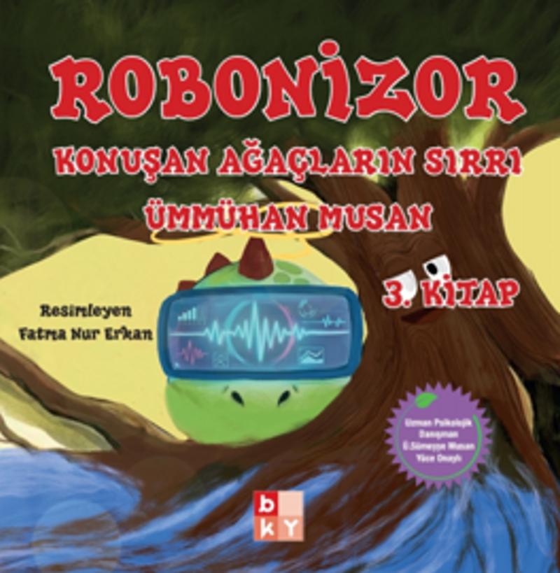Robonizor Konuşan Ağaçların Sırrı (3. Kitap) kitap kapağı