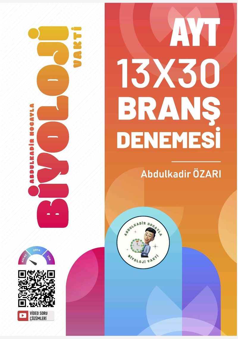 AYT 13x30 Branş Denemesi kitap kapağı