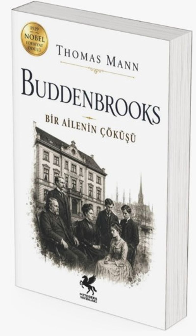 Buddenbrooks Bir Ailenin Çöküşü kitap kapağı