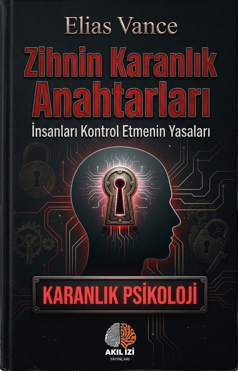 Zihnin Karanlık Anahtarları / Karanlık Psikoloji İnsanları Kontrol Etmenin Yasaları kitap kapağı