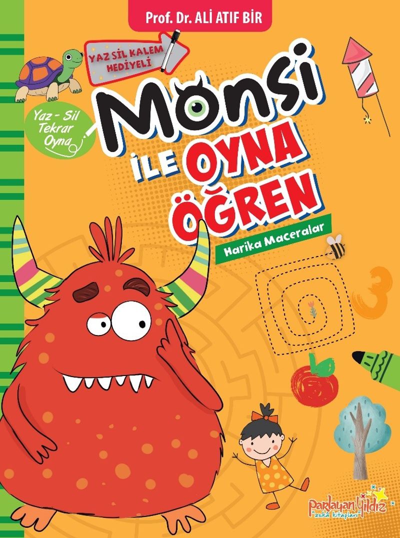 Monsi ile Oyna Öğren / Harika Maceralar kitap kapağı