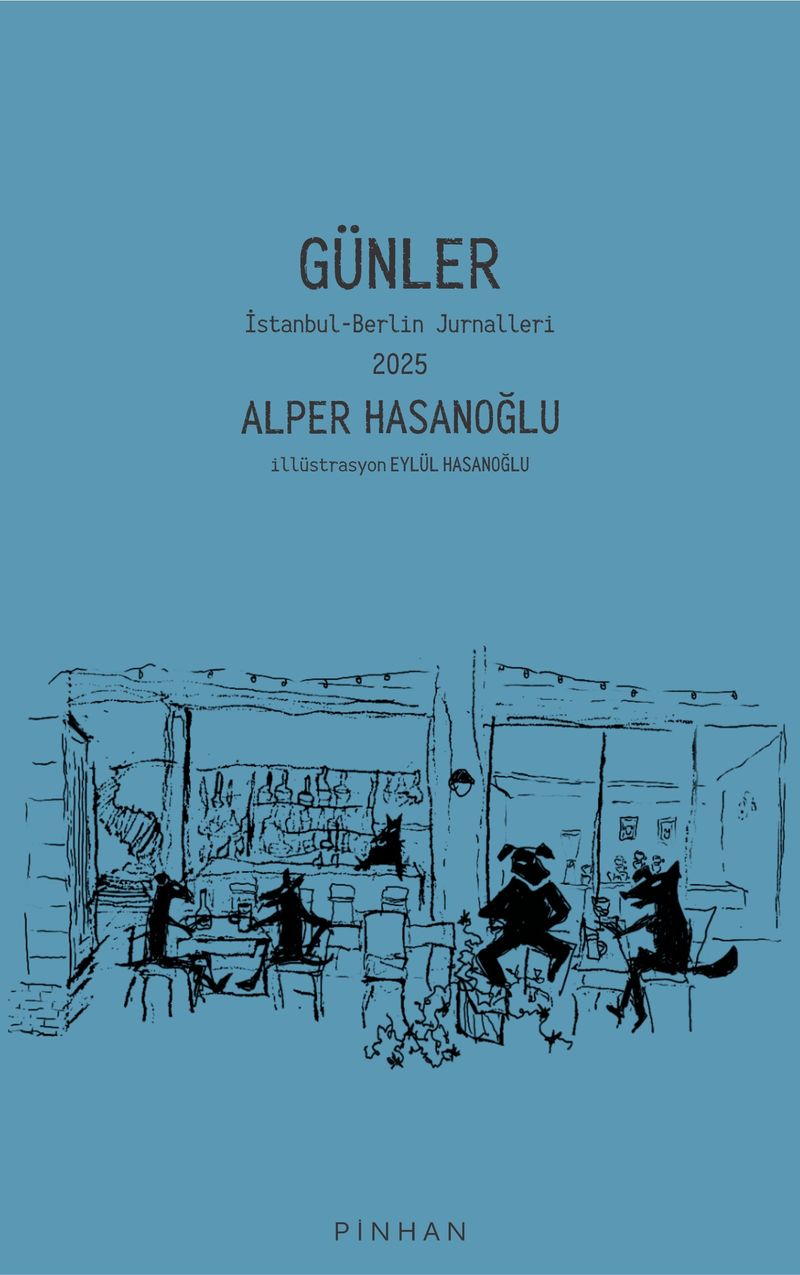 Günler İstanbul - Berlin Jurnalleri 2025 kitap kapağı
