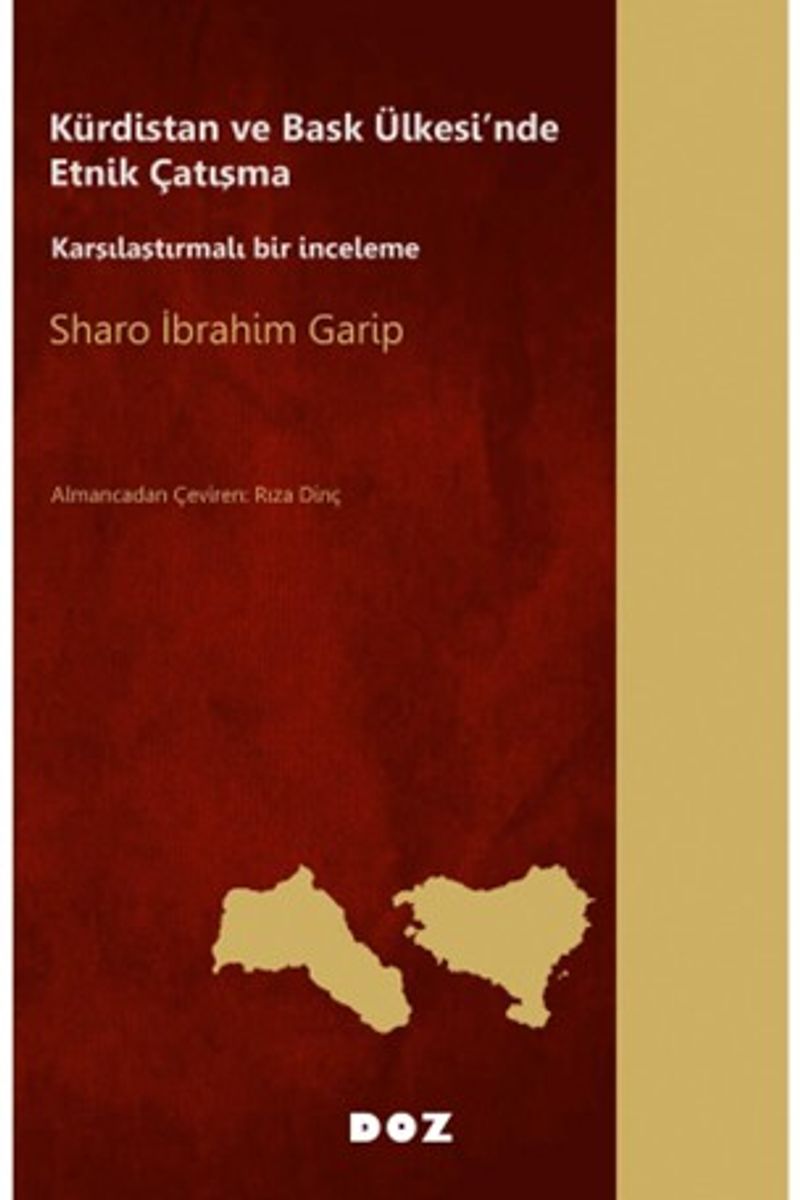 Kürdistan ve Bask Ülkesi'nde Etnik Çatışma Karşılaştırmalı Bir İnceleme kitap kapağı