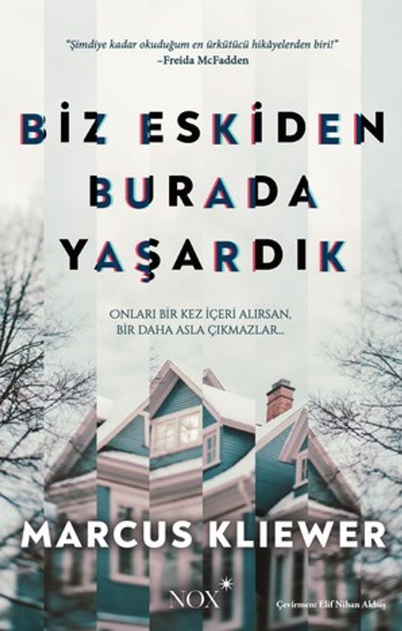 Biz Eskiden Burada Yaşardık kitap kapağı