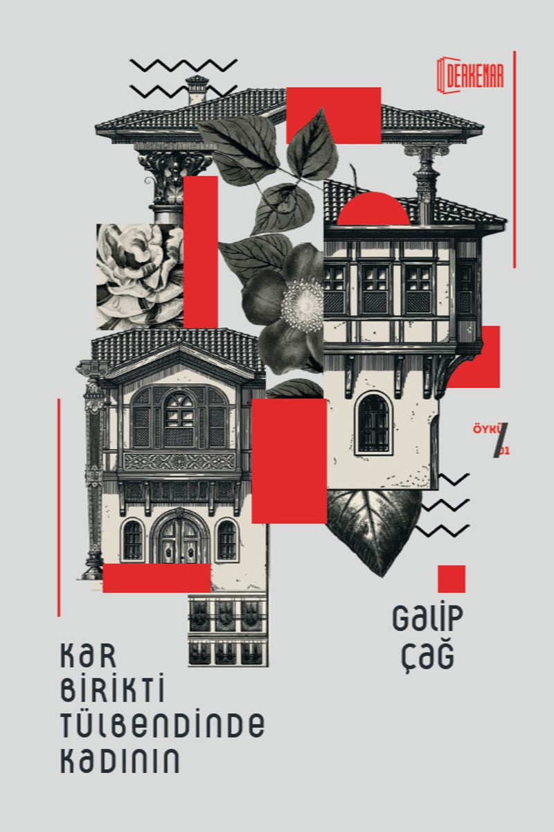 Kar Birikti Tülbendinde Kadının kitap kapağı