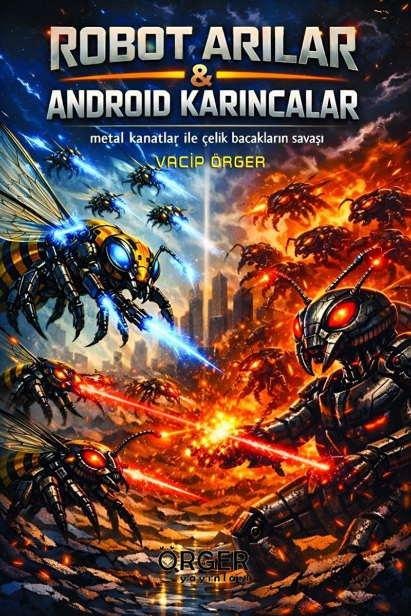 Robot Arılar / Android Karıncalar kitap kapağı