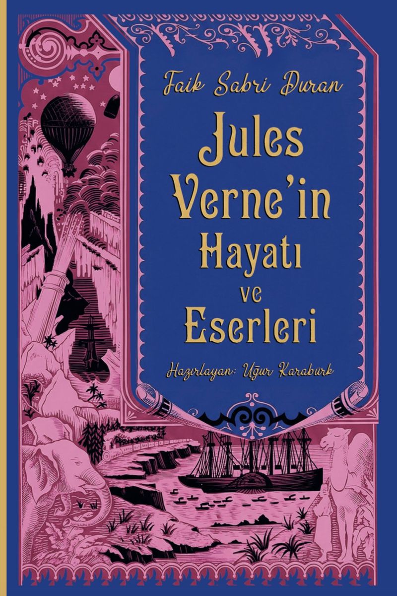 Jules Verne'in Hayatı ve Eserleri kitap kapağı