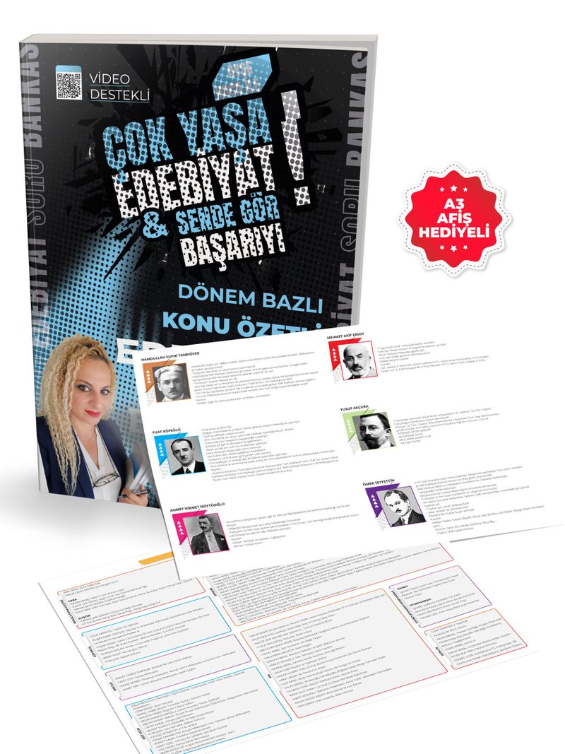 AYT Dönem Bazlı Edebiyat Konu Özetli Soru Bankası kitap kapağı