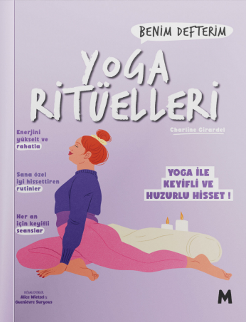 Yoga Ritüelleri : Benim Defterim Yoga ile Keyifli ve Huzurlu Hisset! kitap kapağı