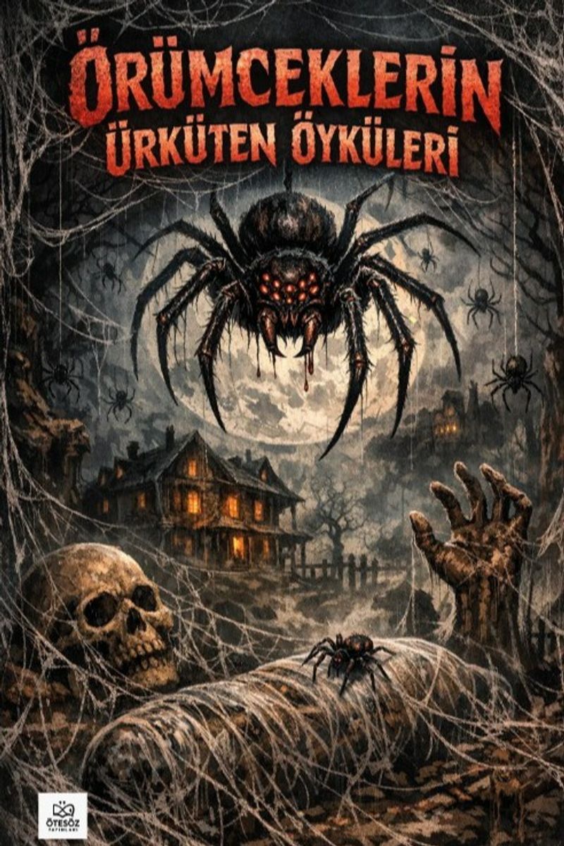 Örümceklerin Ürküten Öyküleri kitap kapağı