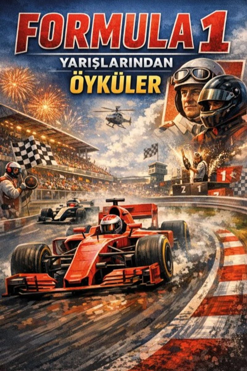 Formula 1 Yarışlarından Öyküler kitap kapağı
