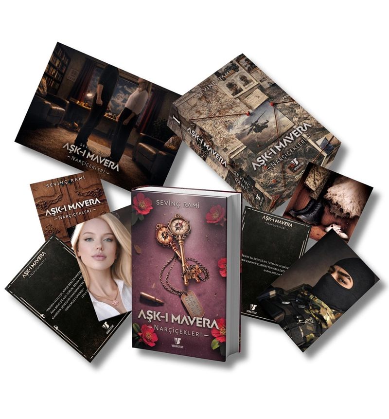 Aşk-ı Mavera 1 / Narçiçekleri (Kutulu Set) kitap kapağı