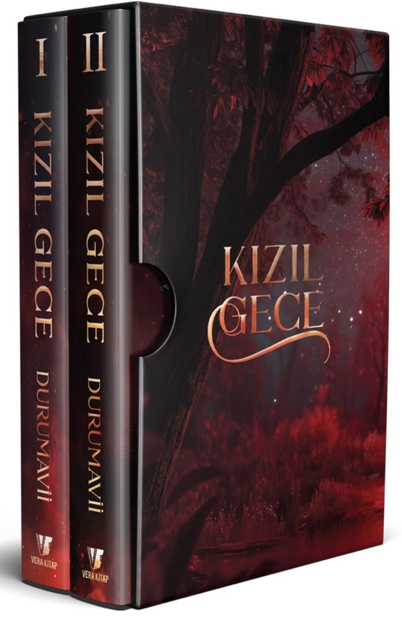 Kızıl Gece 1-2 (İkili Kutulu Set) kitap kapağı