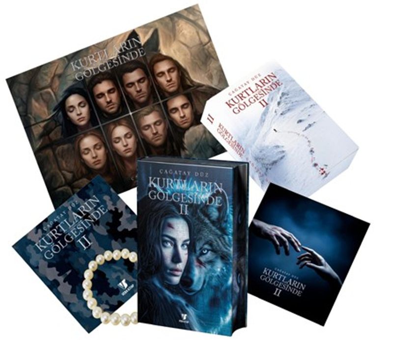 Kurtların Gölgesinde 2 (Citli Yan Boyamalı - Kutulu Set) kitap kapağı