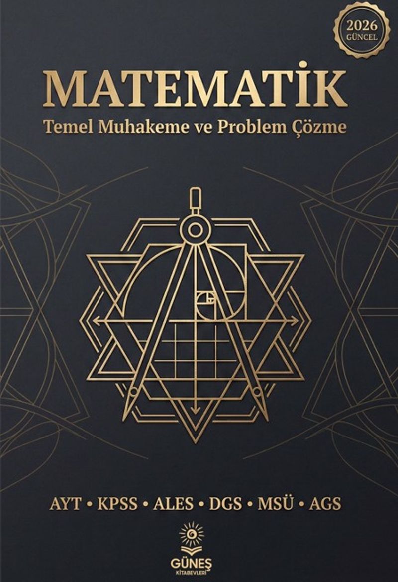 Güncel 2026 Matematik TYT-AYT-KPSS-ALES-DGS-MSÜ-AGS kitap kapağı