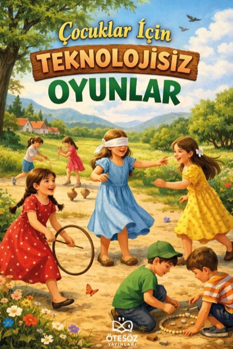 Çocuklar İçin Teknolojisiz Oyunlar kitap kapağı