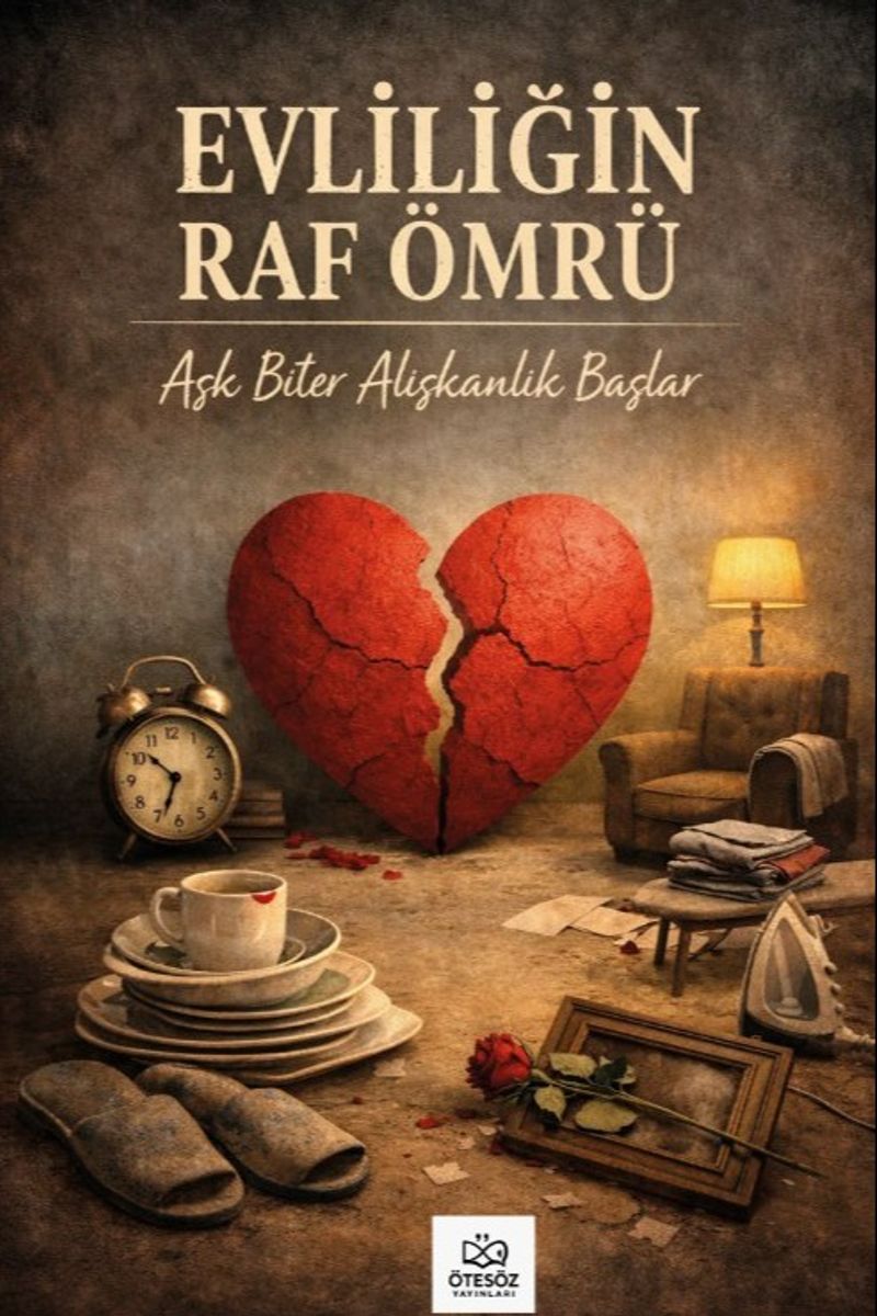 Evliliğin Raf Ömrü Aşk Biter Alışkanlık Başlar kitap kapağı