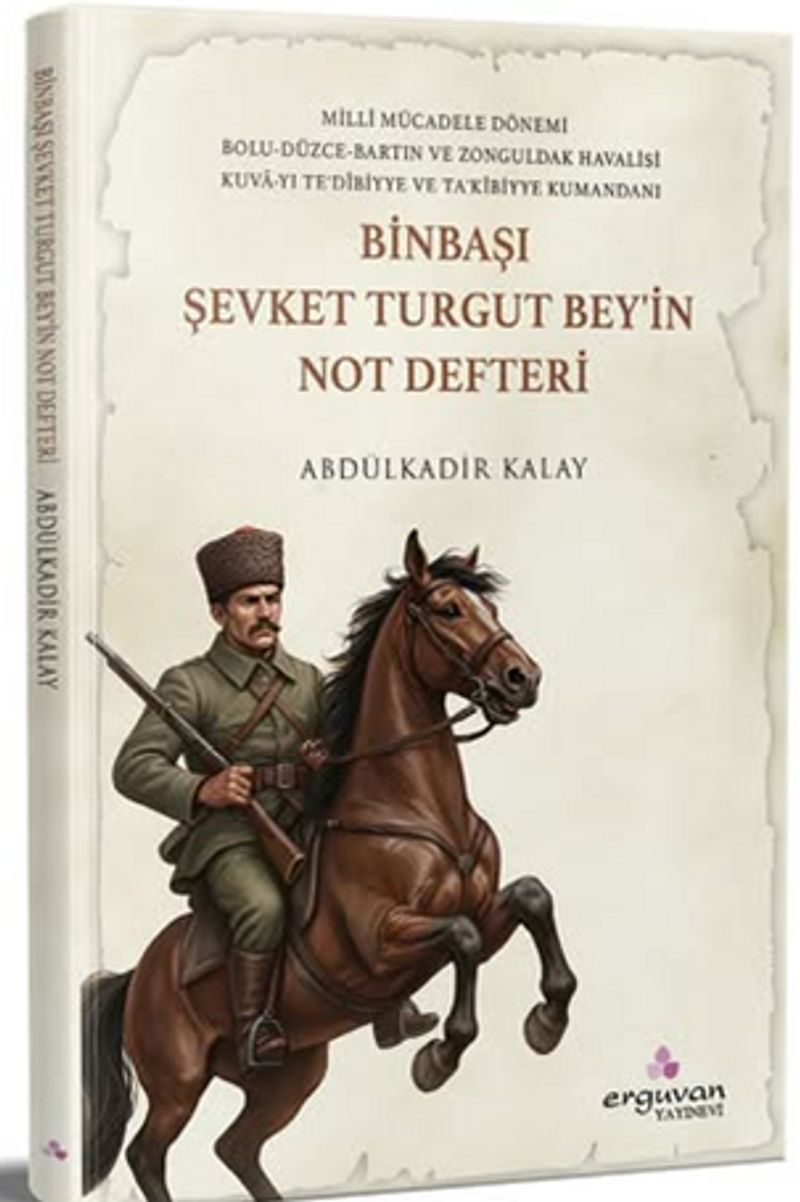 Binbaşı Şevket Turgut Bey'in Not Defteri kitap kapağı