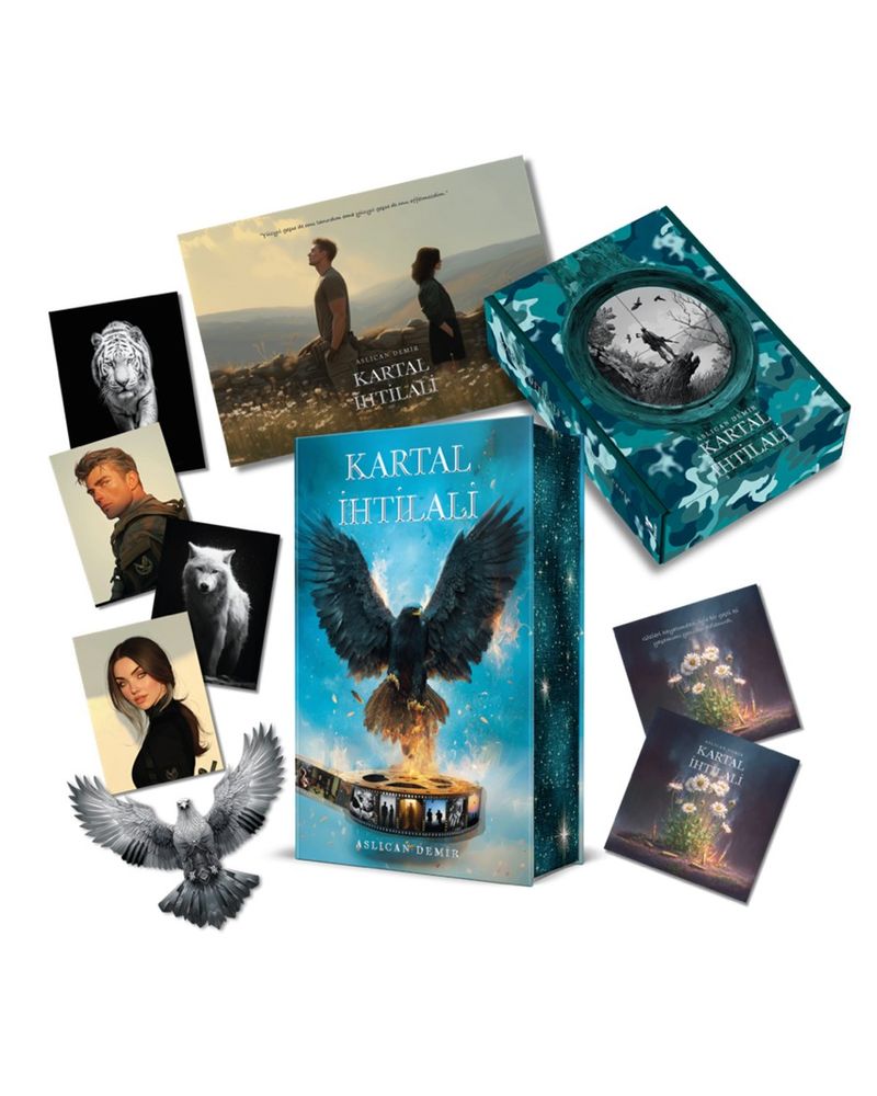 Kartal İhtilali (Yan Boyamalı Özel Kutulu Set) kitap kapağı