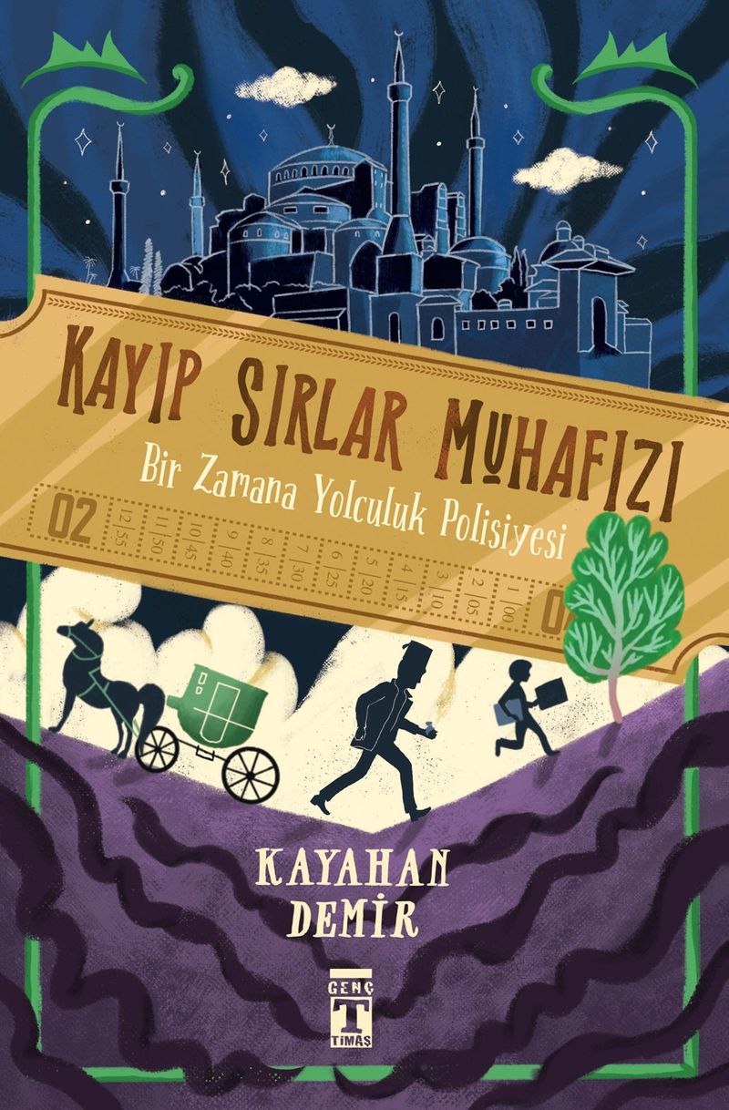 Kayıp Sırlar Muhafızı / Bir Zamana Yolculuk Polisiyesi kitap kapağı