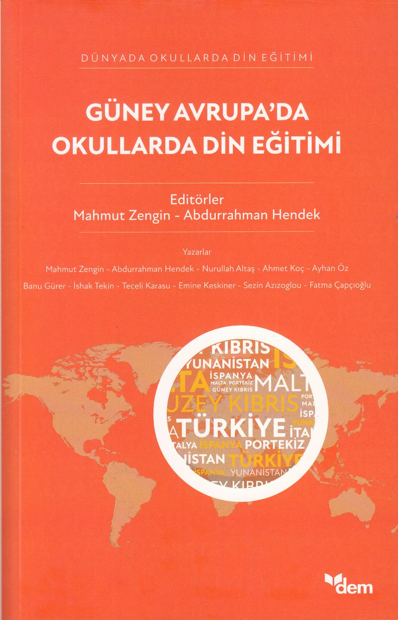 Güney Avrupa'da Okullarda Din Eğitimi kitap kapağı