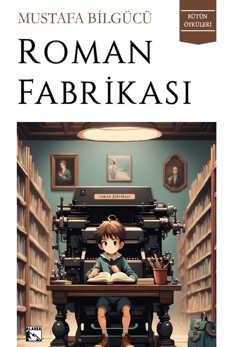 Roman Fabrikası Bütün Öyküleri kitap kapağı