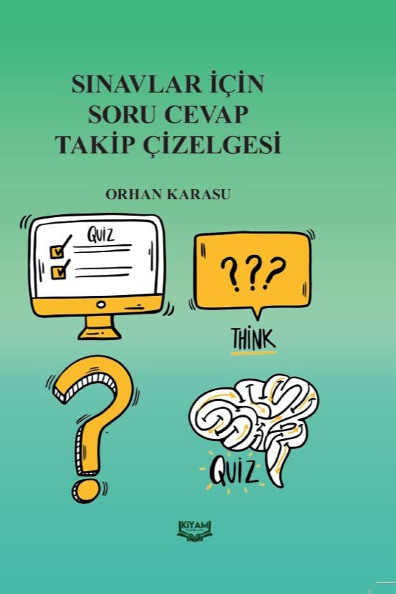 Sınavlar İçin Soru Cevap Takip Çizelgesi kitap kapağı