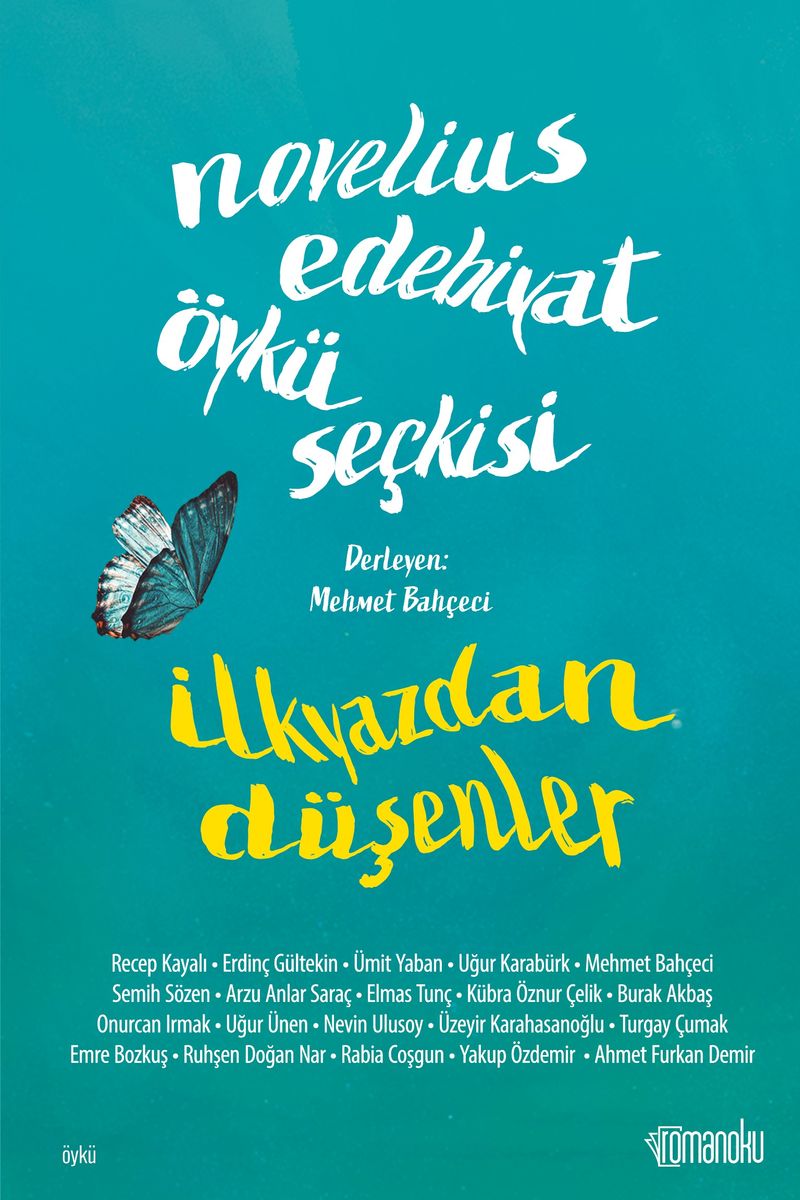 İlkyazdan Düşenler Novelius Edebiyat Öykü Seçkisi kitap kapağı