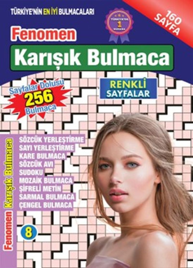 Fenomen Karışık Bulmaca 8 kitap kapağı