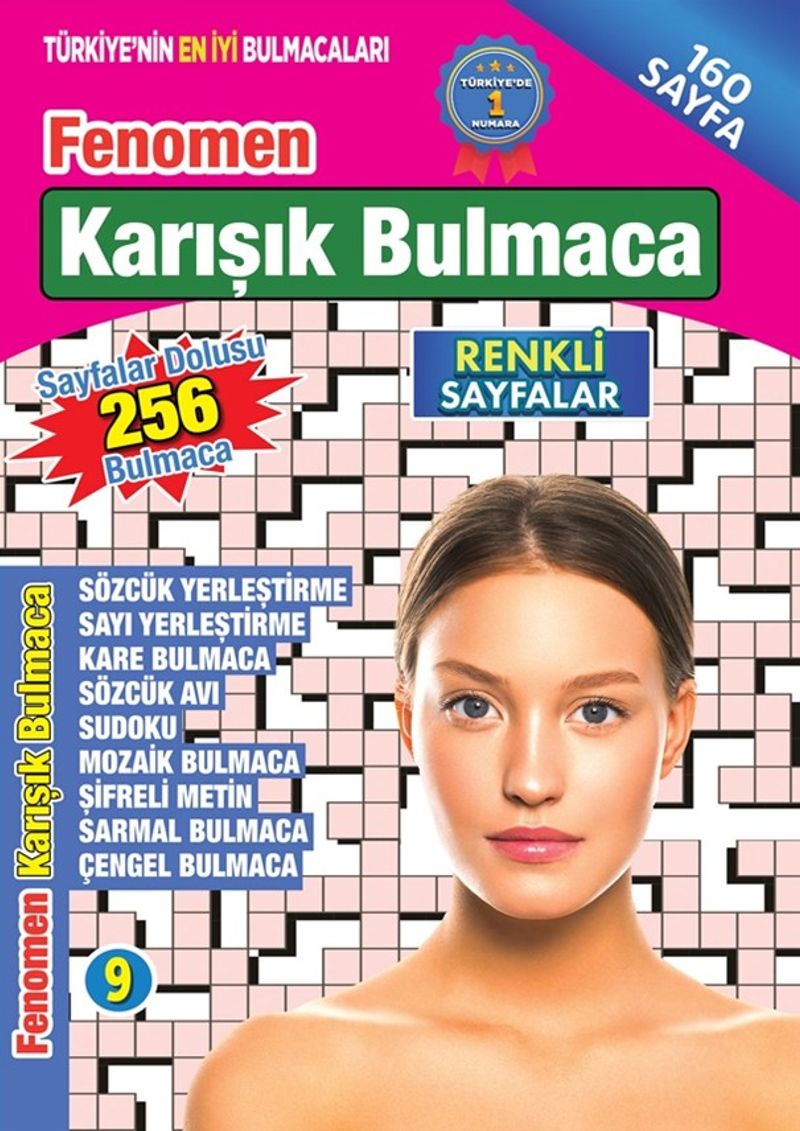 Fenomen Karışık Bulmaca 9 kitap kapağı