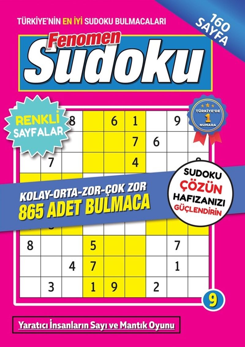 Fenomen Sudoku 9 kitap kapağı