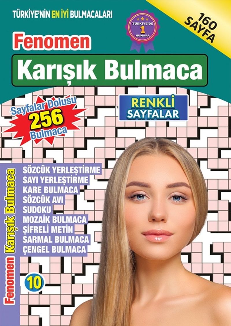 Fenomen Karışık Bulmaca 10 kitap kapağı