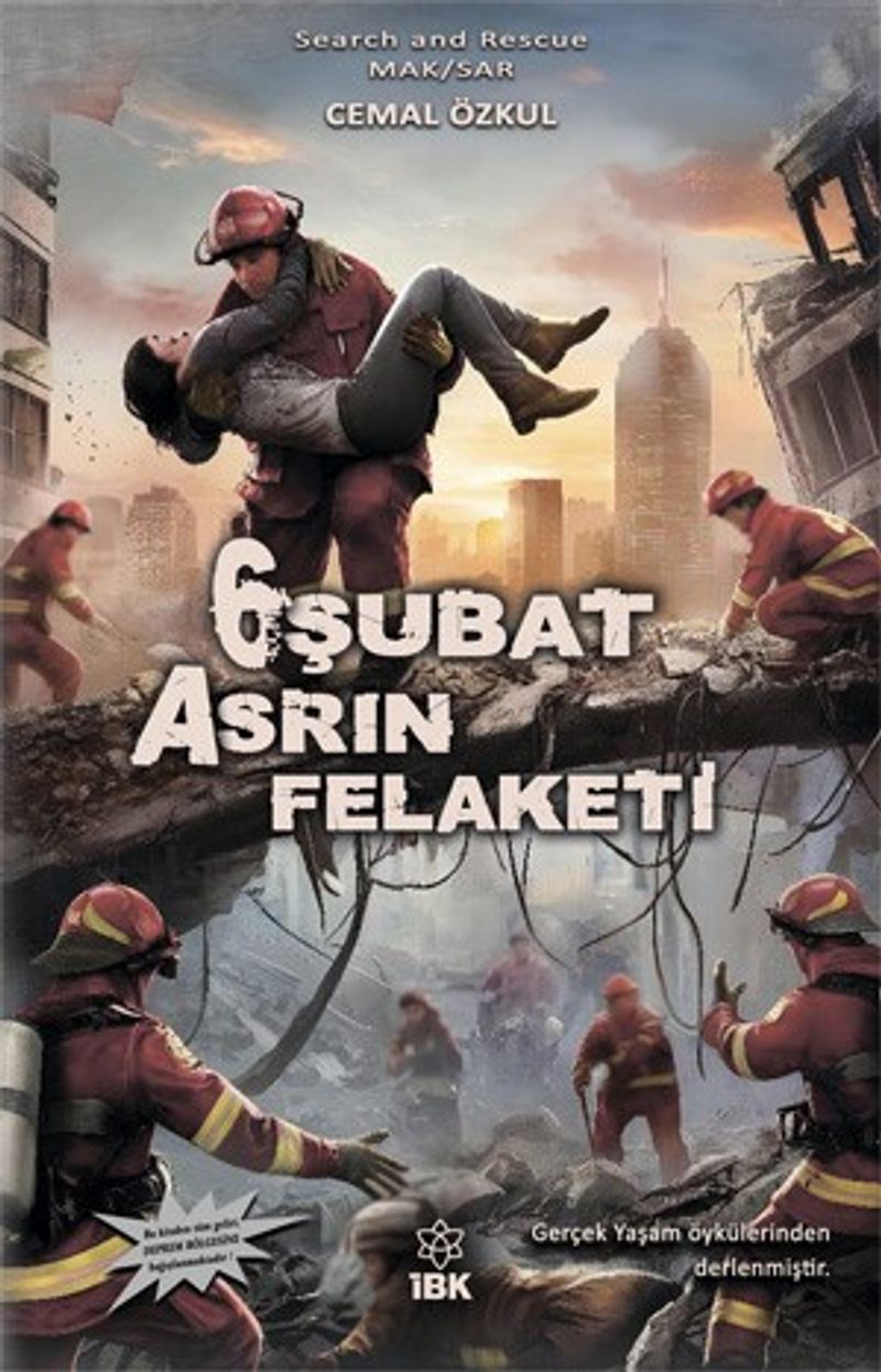6 Şubat Asrın Felaketi kitap kapağı