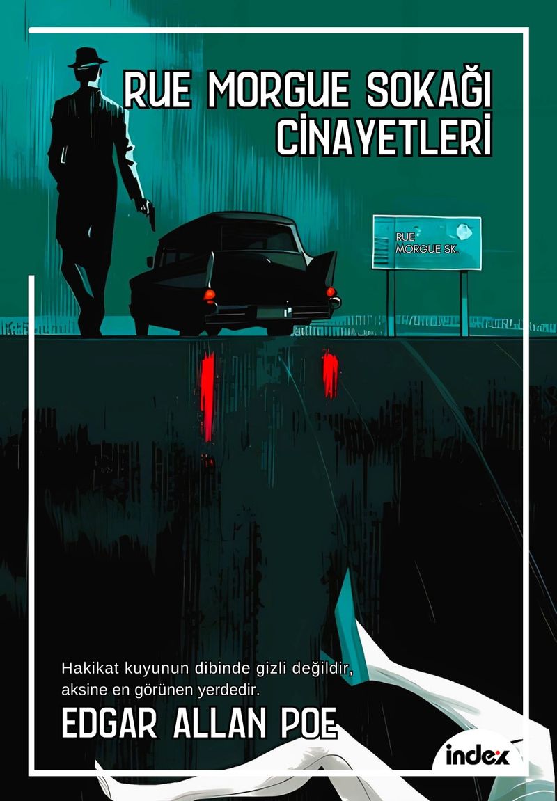 Rue Morgue Sokağı Cinayetleri kitap kapağı