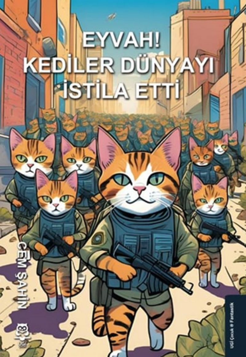 Eyvah! Kediler Dünyayı İstila Etti kitap kapağı