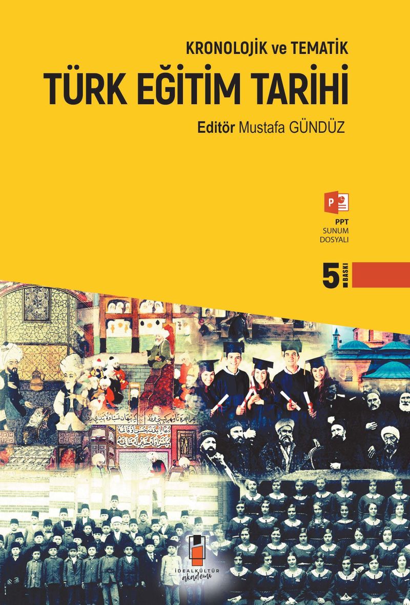 Kronolojik ve Tematik Türk Eğitim Tarihi kitap kapağı
