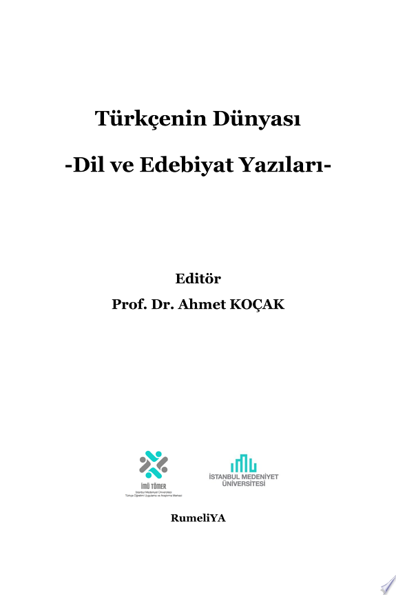 Türkçenin Dünyası -Dil ve Edebiyat Yazıları- kitap kapağı