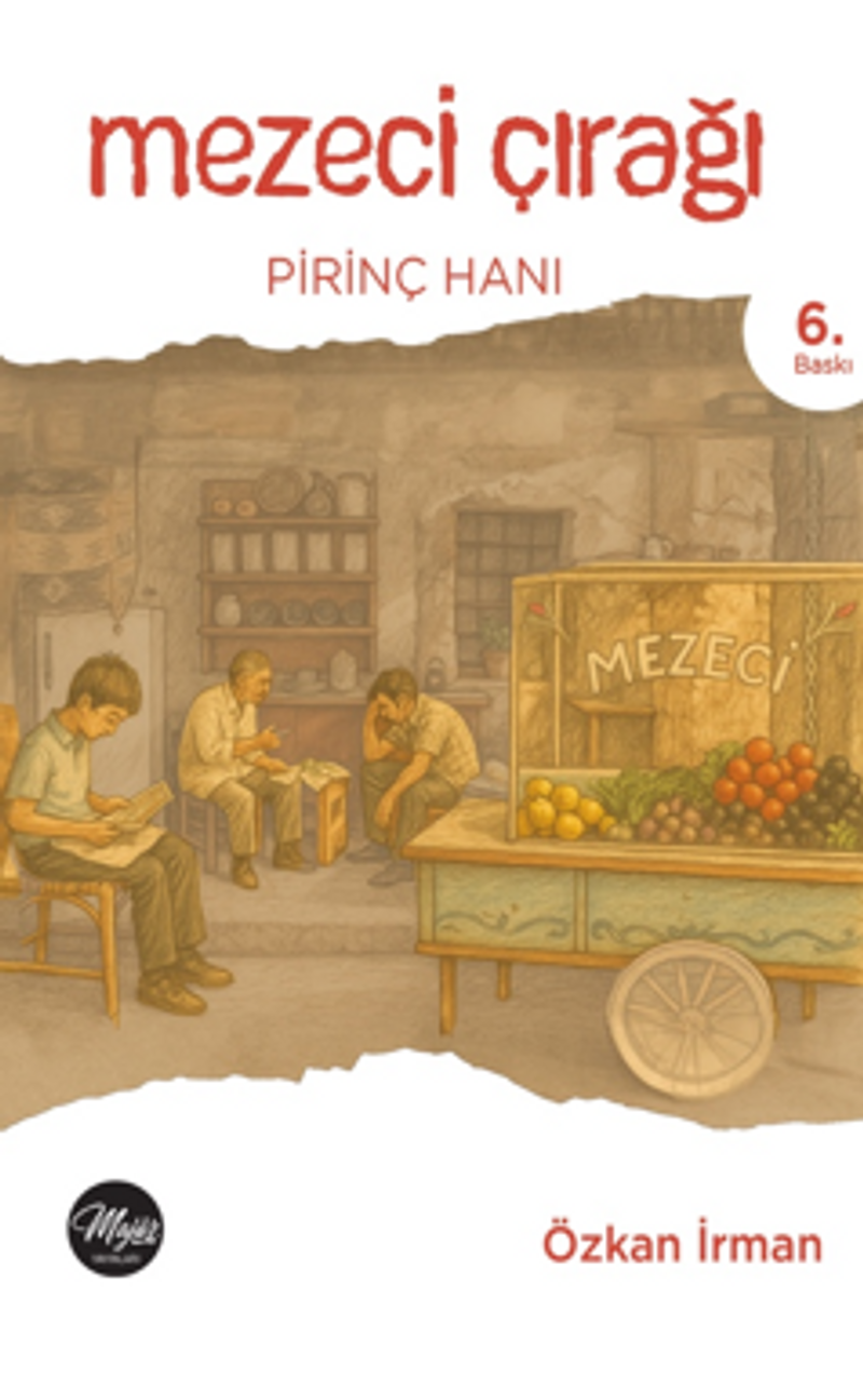 Mezeci Çırağı Pirinç Hanı kitap kapağı